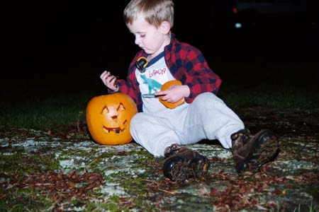 james_carving_pumpkin